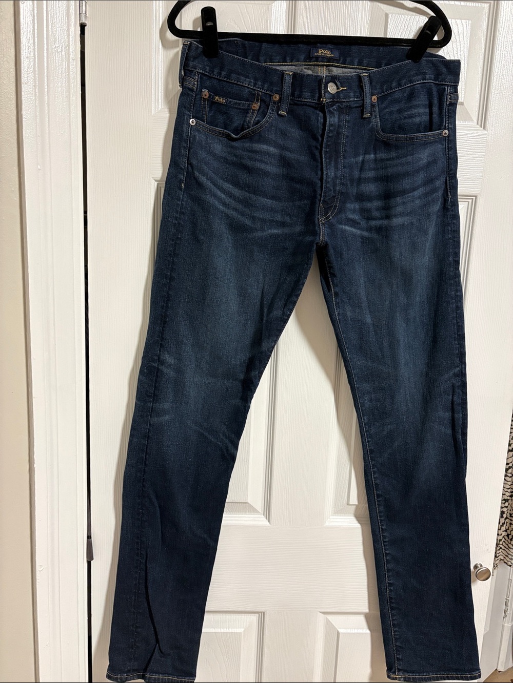 Dark Blue Men's Polo Ralph Lauren Slim Jeans
